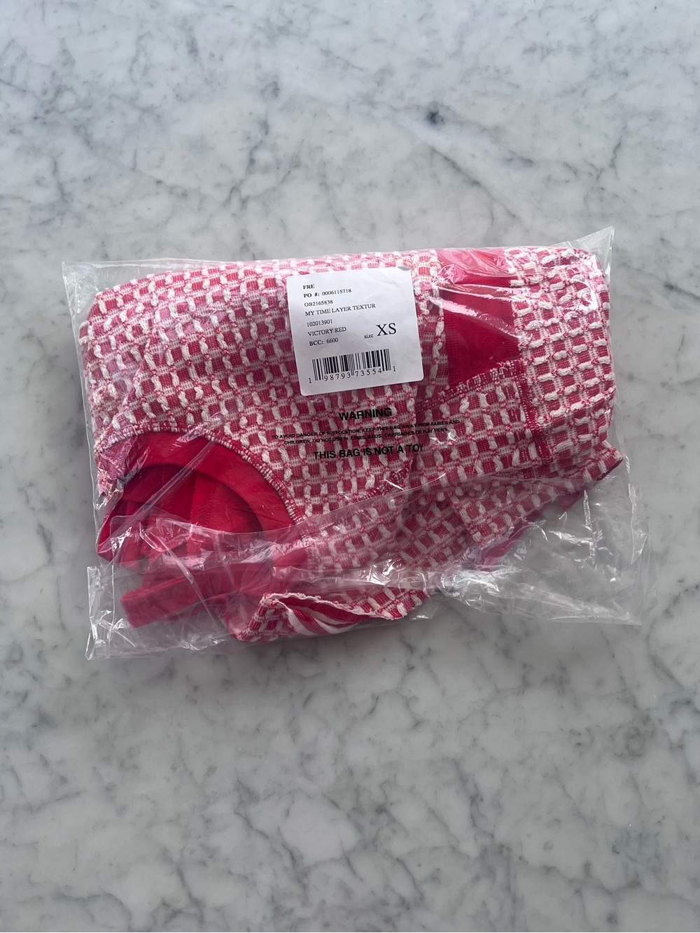 NWT FP Movement by Free People My Time Textured Layer Victory Red Size XS - Picture 13 of 16